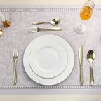 Champagne Silverware Set, 30-Piece Stainless Steel Champagne Flatware, 18/0 Stainless Steel Utensils, Dishwasher Safe, Modern Tableware for Home & Kitchen Dining