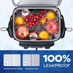 Maelstrom Backpack Cooler,Soft Lightweight Leakproof Cooler Backpack,50 Can Insulated Cooler Bag,Keeps 50 Cans Hot/Cold for Up to 16 Hours,Waterproof Lunch Backpack for Men Women-Blue