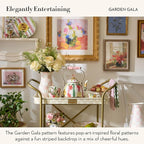 MACKENZIE-CHILDS Enamel Tea Kettle, Cute Tea Kettle for Stovetop, 2 Quarts, Garden Gala