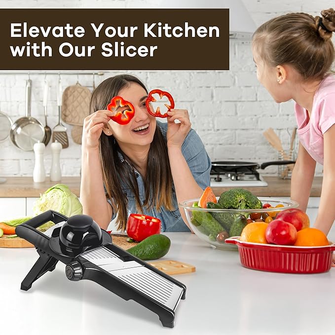 Mandoline Slicer,mandoline slicer for kitchen,commercial mandolin Potato Slicer,Vegetable Slicer,slicer vegetable cutter, Stainless Steel mandolin slicer,Cut - Resistant Gloves