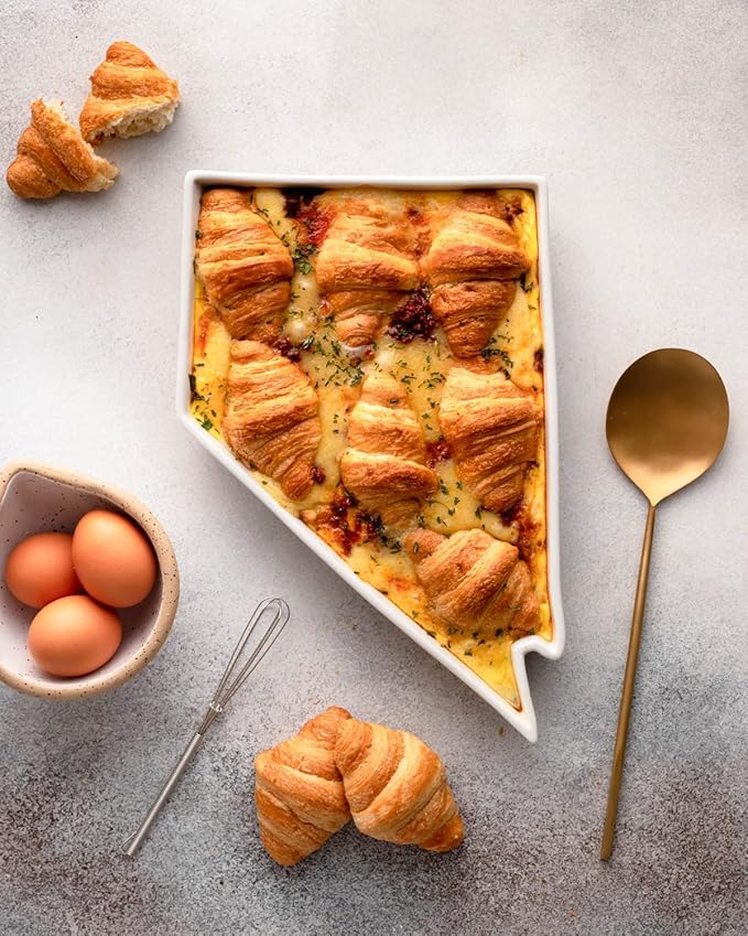 Nevada Shaped Baking Dish Serving Platter or Decorative Tray Charming Porcelain Bakeware Oven Microwave and Dishwasher Safe