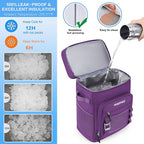 Large Waterproof Insulated Cooler Backpack for Men & Women, Leak Proof Cooler Backpack for Camping, Beach, Fishing, Picnic, Travel, Outdoor, 30L, 48Cans