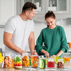 Aliggbent 160 Pcs Regular Mouth Canning Lids 70MM Airtight Split-Type Lids for Mason Jars Regular Mouth, Leakproof Bulk Canning Jar Lids for Food, Jam, Fruits & DIY Decor