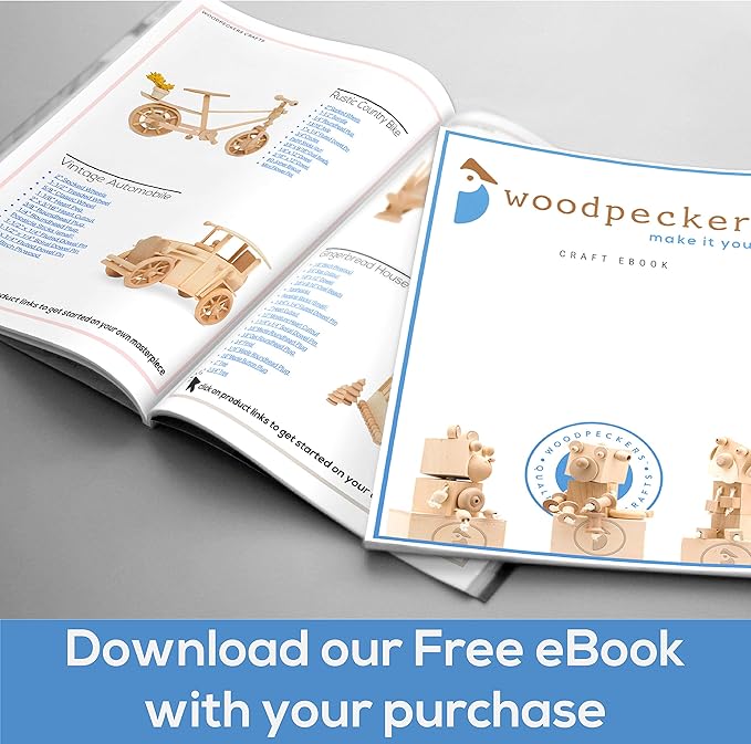 Mini Wooden Scoops 3-3/4 Inches Long, 50 Unfinished Mini Scoops for Jars, Bath Salts, Body Scrubs, Salt & Spice Containers, by Woodpeckers