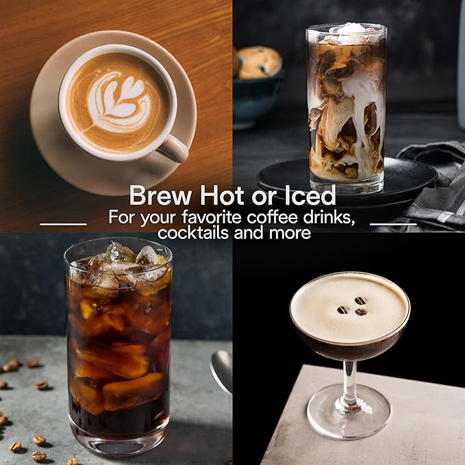 De'Longhi La Specialista Arte Evo Espresso Machine - Compact Cold Brew Coffee Maker with Grinder, Milk Steam Wand/Frother & Tamping Tools - Home Barista Kit for Lattes, Cappuccinos, Iced Coffee