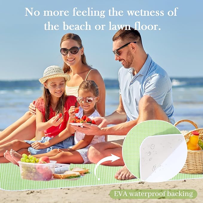 Neti Neti Wicker Picnic Basket for 4 with Insulated Cooler & Waterproof Blanket - Handwoven Luxury Outdoor Set with Ceramic Plates, Perfect for Beach, Camping & Romantic Getaways