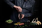 Cole & Mason London Refillable Spice Mill - Kitchen & Home Accessory - Table Black Pepper Grinder - Pepper Mill with Carbon Steel Mechanism - 7", Chocolate Wood