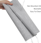 Myir JUN Placemats Set of 8, Vinyl Woven Placemats Place Mats Indoor Set of 8 Washable Table Mats Non-Slip Place mats for Dining Table (White Smoke, Set of 8)