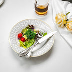 20-piece Silverware Set for 4, 18/10 Stainless Steel Flatware Set, Fine Silverware Set, Serving Utensil Sets, Finely Polished and Dishwasher Safe, Royaok