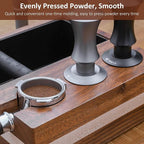 51.5mm Espresso Coffee Tamper,30lb Calibrated Espresso Tamper with a 20lb Interchangeable Spring,Barista Tamping Tool with 100% Stainless Steel Ground Tamper for Barista