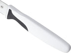 Mercer Culinary Millennia Color Handle Cutlery 3" Slim Paring Knife White