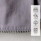 Hand Towels 100% Cotton Solid Kitchen Dish Cloths 18"x 28", Grey, Pack of 6 Decor Kitchen Hand Towel Reusuable Dish Towel for Cleaning & Drying Tea Towels Set with Hanging Loop