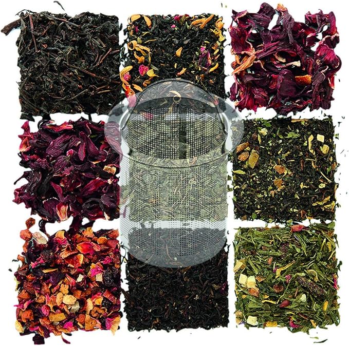 Easyworkz Stainless Steel Double Wall 34 oz Tea Pot with Removable Tea Infuser, Perfect for Brewing Your Favorite Tea, Chrome