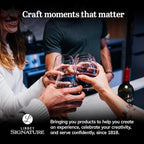 Libbey Signature Red Wine Glasses Set of 4, Elegant, Dishwasher Safe Glass Stemless Wine Glasses, Elegant Wine Glasses for Weddings, Birthdays & More