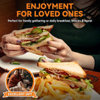 Baker’s Friend Breakfast Sandwich Maker, 4 Slices of Panini Grill Press Sandwich Maker, Electric Sandwich Maker with Indicator Light, Grill Cheese & Egg Muffin Sandwich Maker, Aqua