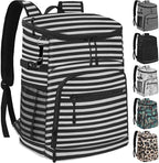 Cooler Backpack Insulated Leakproof Waterproof Backpack Cooler Bag 30/45 Cans, Large Capacity Lightweight Travel Camping Beach Backpack Cooler Ice Chest for Men and Women