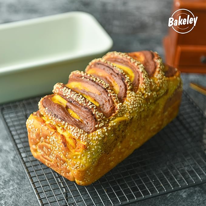 9-inch Loaf Pan Nostick Carbon Steel Bakeware Rectangle Bread and Cake for Oven Instant Baking 9.1" x 5.1"