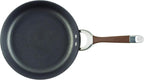 Circulon Symmetry Hard Anodized Nonstick Frying Pan Set / Fry Pan Set / Hard Anodized Skillet Set - 10 Inch and 12 Inch, Brown