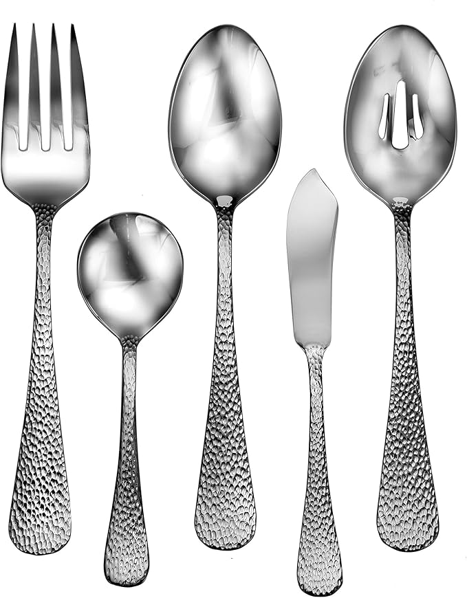 Liberty Tabletop Providence 45 Piece Flatware Set Service for 8 Silverware Made in USA