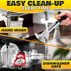 Pineapple Corer and Slicer Tool – Stainless Steel Pineapple Peeler Tool with Reinforced Thick Blade for Effortless Slicing – Core Remover and Cutter for Diced Fresh Rings, Black Handle, Easy to Clean