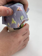 Andreas Silicone JO-370 Non-Slip 6.25" Jar Opener, Easy Lid Opener, Made with Silicone and Fabric, Dishwasher Safe, Garlic Peeler, Gettin' Boozy, 6.25 inch