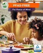 Nuwave Lux 13-Piece Premium Cookware Collection, Next-Generation G11 Duralon Blue Ceramic Nonstick, Ultra Durable, PFAS-Free, Lightweight & Works on All Cooktops