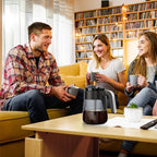 12 Cup Coffee Pot Replacement for Ninja Coffee Maker CFP101 CFP201 CFP301 CFP250A CFP300 CFP305 CFP307 CM400 CM401 CFN601 CF090 CF091 CF092, Glass Carafe for Ninja with Brew-Through Lid