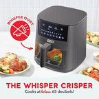 DASH 7qt Clear View Digital Air Fryer - Forged Iron