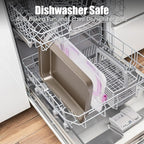 9x13 Baking Pan with Lid, Non Stick Sheet Pans for Baking, Rectangle Cake Pan Carrier with Lid and Handle