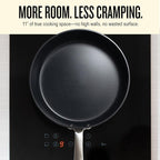 Alva Maestro 8” Ceramic Nonstick Frying Pan – PFAS/PFOA/PTFE-Free, Healthy & Toxin-Free Cooking – Recycled Aluminum, Induction & Oven Safe, Superior Heat Distribution