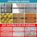 Wall Hooks 33lb(MAX) Heavy Duty Self Adhesive Hooks 10 Pack,Waterproof and Oilproof,Transparent Seamless Hooks Strong,Suitable for Bathroom Kitchen