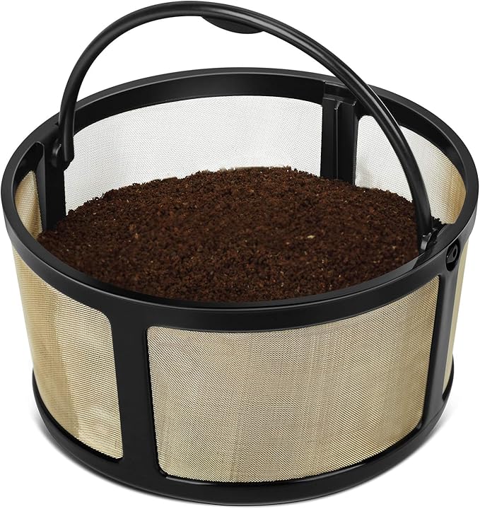 Reusable Keurig K Duo Coffee Filter for K-Duo Hot & Iced(Gen 2), K-Duo Essentials and K-Duo Brewers Machine, Reusable Mesh Ground Coffee Basket by Geesta