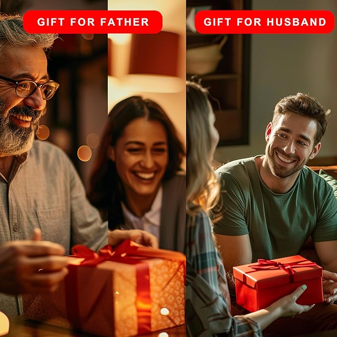 Cocktail Smoker Kit-6 Flavors Wood Chips Bourbon Smoker kit Whiskey Smoker Infuser kit for Him-Drink Smoker kit, Old Fashioned Smoker Gifts for Men/Father's Dad/Husband/Best Friend