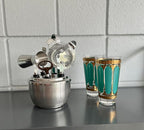 Silver Stainless Steel Cocktail Shaker and Bar Equipment | Silver Bar Tools
