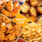 WMKGG 300 PCS Air Fryer Liners for Ninja Crispi, Parchment Paper Accessories for Ninja Crispi 4-in-1 Portable Glass Air Fryer Cooking System