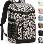 Cooler Backpack Insulated Waterproof,30 Cans Backpack Coolers Leakproof Lunch Backpack for Men Women Portable Soft Cooler Bag for Beach Camping Travel Picnic