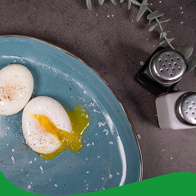 Nonstick Microwave Eggs Poacher Insert 6 Cup Eggs Cooker for Air Fryers Oven and Cooking Machines Baking Accessories