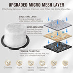 Qualirey 10 Pack Coffee Water Filter Replacement, Compatible with Café and GE Profile Grind & Brew Machine, Charcoal Coffee Filter Cartridges, Replacement for C7CGFLTR, Replace Every 3 Months