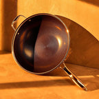 HexClad Hybrid Nonstick 12-Inch Wok, Stay-Cool Handle, Dishwasher-Friendly, Oven-Safe Up to 900°F, Induction Ready, Compatible with All Cooktops