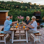 BPA-Free Plastic Tumblers 6 Pack (6x16oz) | Reusable Dishwasher Safe | Stackable Shatterproof Cups | Plastic Drinkware & Drinking Tumblers for Restaurant, Home, Party