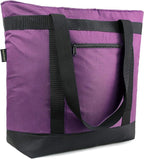 BeeGreen Cooler Bag Soft Leakproof Insulated Tote with Zipper for Beach Travel Grocery