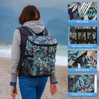 Cooler Backpack 33 Cans Backpack Coolers Insulated Leak Proof Soft Beach Cooler Bag for Men Women Ice Chest Backpack Camping Hiking Picnic Travel Cooler Lunch Backpack