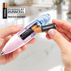 Zulay Kitchen Handheld Milk Frother with Duracell AA Batteries – Ultra Fast Electric Mixer & Foam Maker, Easy-Clean Drink Mixer for Coffee & More - Lavender