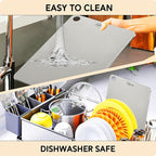 Titanium Cutting Board, Small 12” x 8” - 2MM Thick Premium Titanium Chopping Board - 100% Pure Titanium Cutting Boards for Kitchen - Double Sided, Ideal for Chopping, Slicing & Dicing