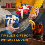 kunlisa Lake Lovers Gifts Whiskey Glasses, Lake House Decor and Gifts, Life Is Better at the Lakes 10 oz Drinking Rocks Glasses for Women Men Whisky Cocktail Scotch Bourbon Liquor