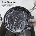 imarku Non Stick Frying Pans - 10 inch Frying Pan Nonstick Skillet, Egg Pan Omelette with Cool Stainless Steel Handle, Dishwasher Safe for Cooking, Best Gifts for Women/Men