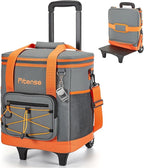 Soft Cooler Bag Insulated 20L/33L, 27/50 Cans Collapsible Camping Coolers 4-Layer Leakproof Portable Ice Chests for Beach, Travel, Picnic, Grocery, Kayaking