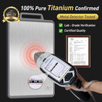 Titanium Cutting Boards for Kitchen Chopping Board with Handle Large Big Small Kitchen Meat Butcher Block 2 in 1 Pure Titanium and Wheat Straw PP Not Wood Bamboo Plastic Silicone Teak Grey/White