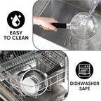 E-far 2 Quart Saucepan with Lid, Tri-Ply Base Stainless Steel Small Sauce Pan with Stay-Cool Handle, Non-toxic Kitchen Cooking Sauce Pot, Compatible with All Cooktops, Dishwasher Safe