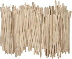 [1,000 Count] Birch Wood Stir Sticks for Coffee Bar, Wooden Stir Sticks for Coffee 5.5 Inch Length (Natural)
